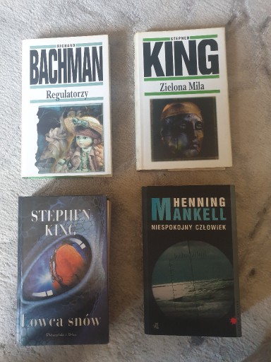Zdjęcie oferty: Steven King-3 ksiazki + gratis