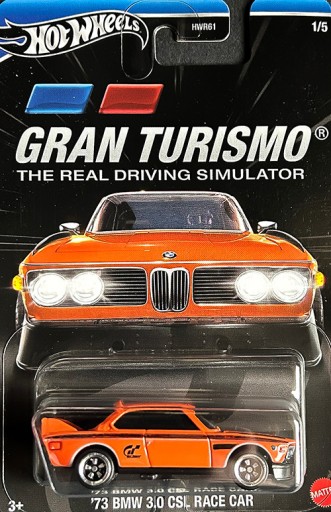 Zdjęcie oferty: Hot Wheels 73 BMW 3.0 CSL RACE CAR GRAN TURISMO