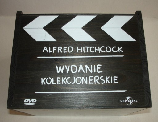 Zdjęcie oferty: Kolekcja Alfred Hitchcock - 14 DVD - PL Skrzynka !