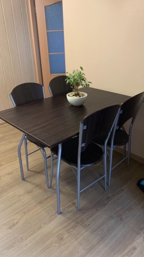 Zdjęcie oferty: Zestaw stół + 4 krzesła