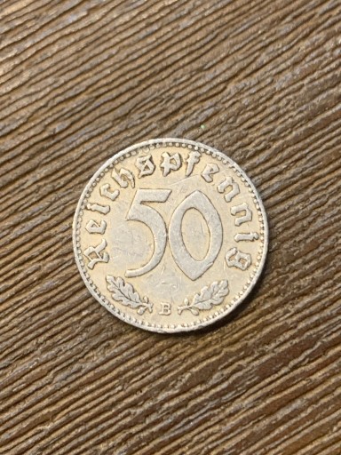 Zdjęcie oferty: Moneta 50 Reichspfennig 1943 Niemcy
