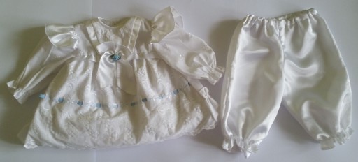 Zdjęcie oferty: ubranko do chrztu strój dla dziewczynki - r. 68-74