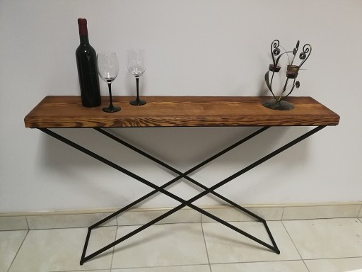 Zdjęcie oferty: Konsola stolik STARE DREWNO Loft Rustic Retro 