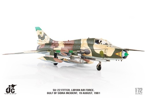 Zdjęcie oferty: Su-22 LYBIAN AIR FORCE SIDRA 1981- JC WINGS 1/72