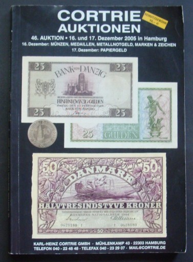 Zdjęcie oferty: Monety Medale Banknoty - Katalog aukcyjny