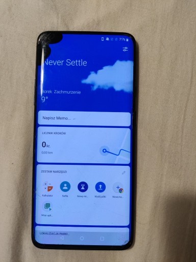 Zdjęcie oferty: OnePlus 7Pro - rozlany ekran, gwarancja