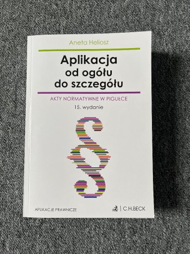 Zdjęcie oferty: Aplikacja od ogółu do szczegółu A. Heliosz 