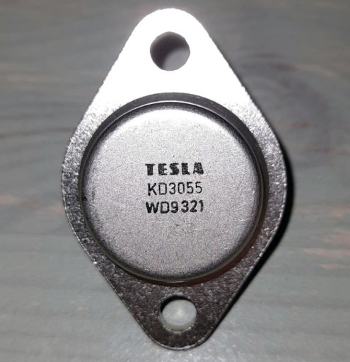 TRANZYSTOR MOCY KD3055 TESLA z lat 80'tych. | Augustów | Kup teraz na ...