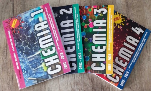 Zdjęcie oferty: Chemia Witowski - Zbiór zadań z chemii TOM 1-4