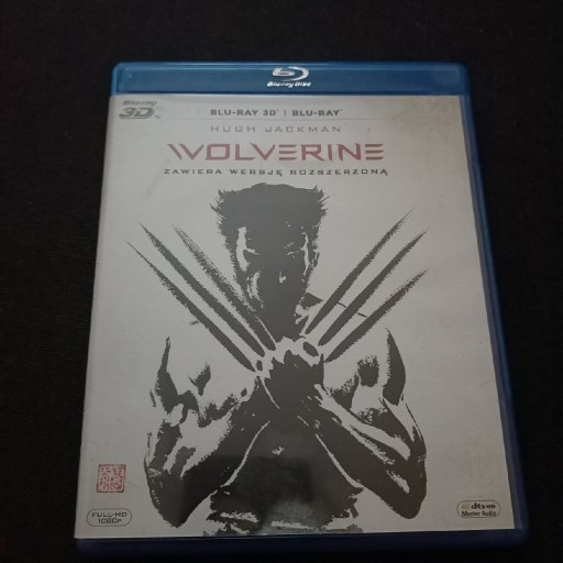 Zdjęcie oferty: Wolverine Blu-ray 3D plus Blu-ray Hugh Jackman 