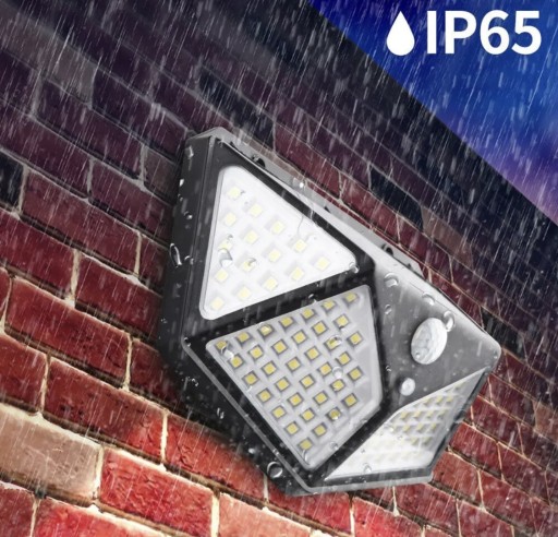 Zdjęcie oferty: Lampa Zewnętrzna Z Wykrywaniem Ruchu Solarna IP65!