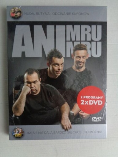 Zdjęcie oferty: DVD - ANI MRU MRU - Jak się nie da, a bardzo się..