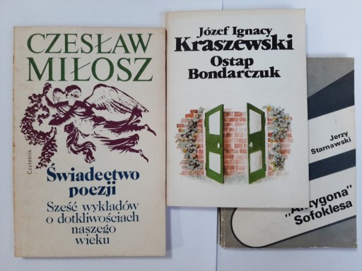 Zdjęcie oferty: Antygona Sofoklesa Ostrap Bondraczuk Świadectwo 