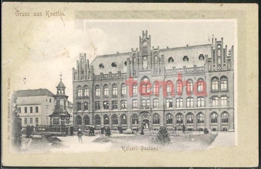 Zdjęcie oferty: KOSZALIN Koslin  poczta  Kaiserl. Postamt 1904