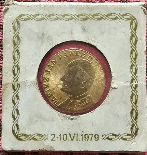 Zdjęcie oferty: Jan Paweł II medal z I pielgrzymki do Polski.