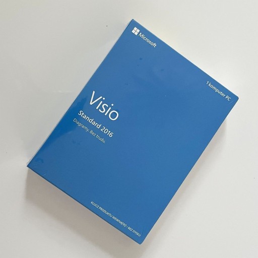 Zdjęcie oferty: (BOX, FOLIA) Microsoft VISIO 2016 Standard PL