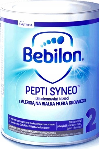 Zdjęcie oferty: Bebilon Pepti Syneo 2 mleko w proszku 400 g 