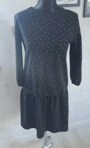 Zdjęcie oferty: Sukienka damska Reserved r. M czarna w kropki