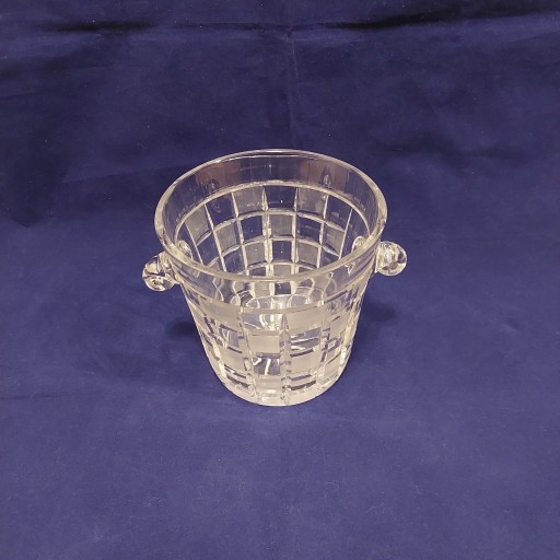 Zdjęcie oferty: Wiadro pojemnik do lodu szkło kryształowe prl 
