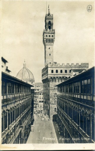 Zdjęcie oferty: Firenze, Portici degli Uffizi, Włochy, ok. 1910