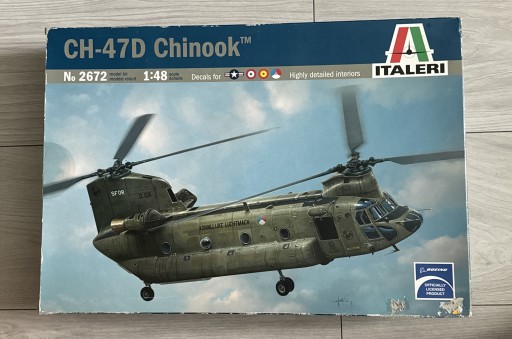 Zdjęcie oferty: Italeri CH-47D Chinook 2672 1:48