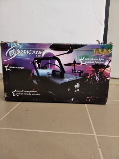 Zdjęcie oferty: Wytwornica dymu CHAUVET HURRICANE 1300 uszkodzona