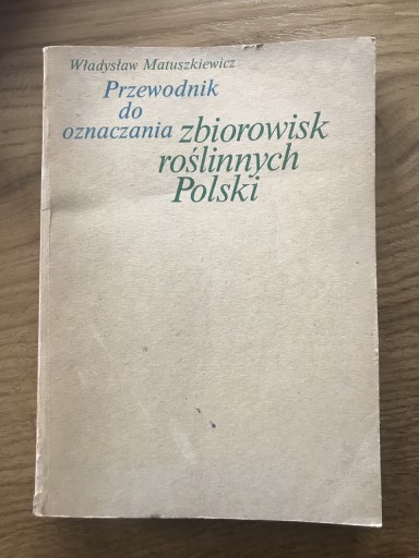 Zdjęcie oferty: Przewodnik do oznaczania zbiorowisk rośl. Polski