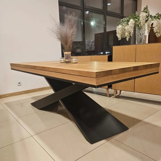 Zdjęcie oferty: Stół debowy rozkladany stół drewniany loft