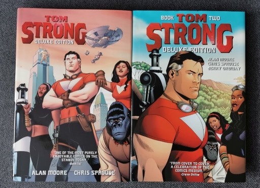 Zdjęcie oferty: Alan Moore - Tom Strong Deluxe Edition 1 & 2