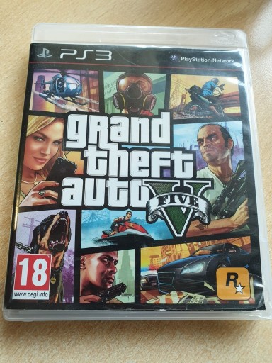 Zdjęcie oferty: Gra PS3 - GTA V GTA5 -  polskie napisy!