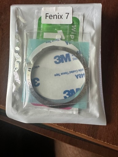 Zdjęcie oferty: Srebrny ring bezel na zegarek Garmin Fenix 7 47 mm