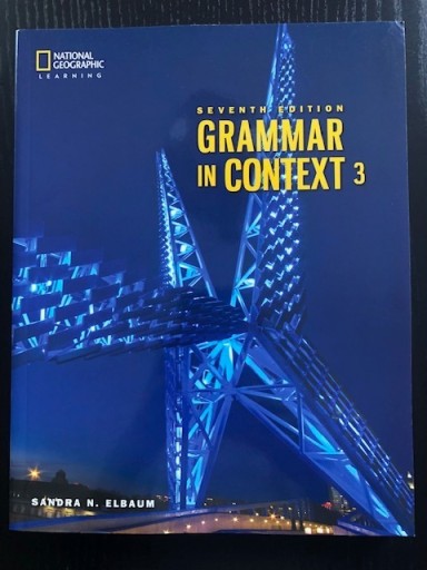 Zdjęcie oferty: Grammar in Context 3 seventh edition