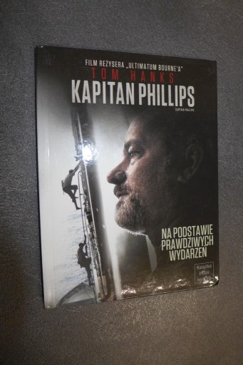 Zdjęcie oferty: Film KAPITAN PHILLPS płyta DVD+ książka