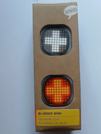 Zdjęcie oferty: KNOG Blinder Mini Cross Twinpack Zestaw lampek rowerowych Nowe