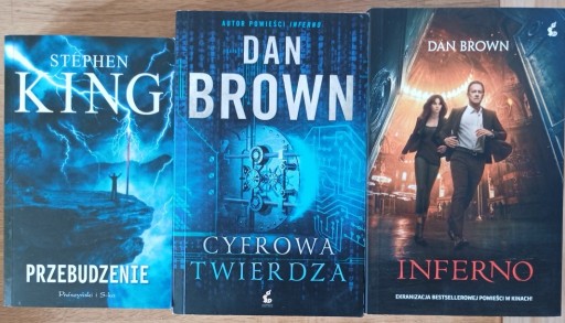 Zdjęcie oferty: Steven King, Brown, Przebudzenie, cyfrowa twierdza, inferno