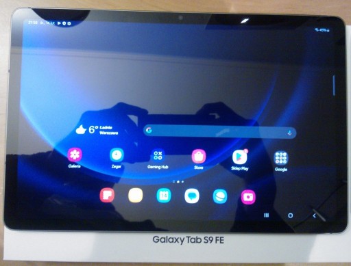 Zdjęcie oferty: 1599zł Samsung Galaxy Tab S9 FE tablet