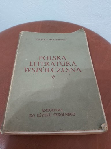 Zdjęcie oferty: Polska literatura współczesna R. Matuszewski