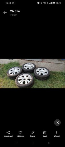 Zdjęcie oferty: Felgi aluminiowe+ opony 