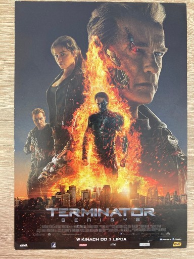 Zdjęcie oferty: Terminator Genisys - ulotka z kina