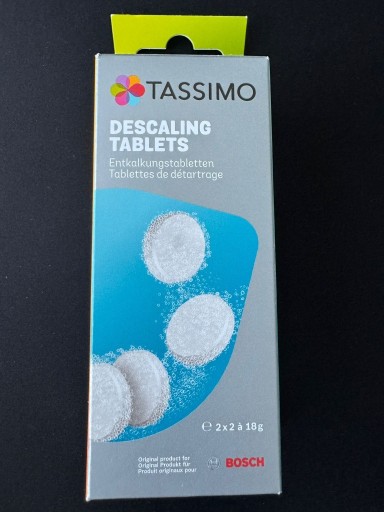 Zdjęcie oferty: Tassimo Descaling Tablets