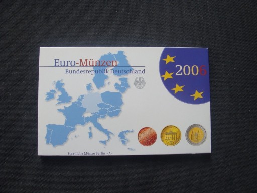 Zdjęcie oferty: NIEMCY - Euro - Munzen 2006 A + okolicznościowe