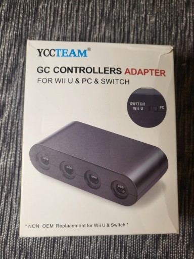 Zdjęcie oferty: Adapter GameCube  WII U & PC & SWITCH