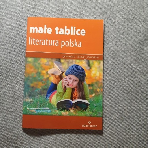 Zdjęcie oferty: małe tablice literatura polska