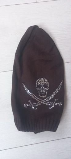 Zdjęcie oferty: Czapka  Jednowarstwowa  beanie Wiosna/Jesień  z dżetami Pirat