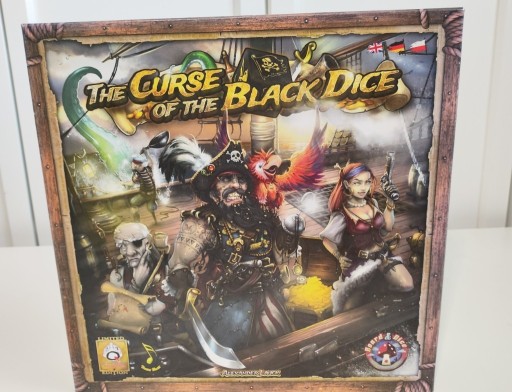 Zdjęcie oferty: The Curse of the Black Dice - gra planszowa