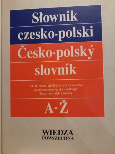 Zdjęcie oferty: Słownik czesko-polski