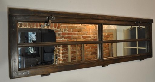Zdjęcie oferty: Stare okno, lustro, vintage, loft, rustykalne