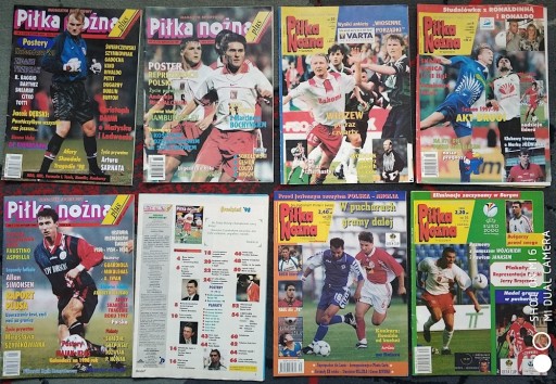 Zdjęcie oferty: Piłka nożna plus i piłka nożna 1997, 1998, 1999