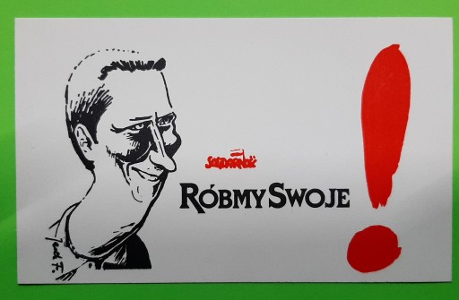 Zdjęcie oferty: Kartka "Róbmy swoje"  WYBORY 1989