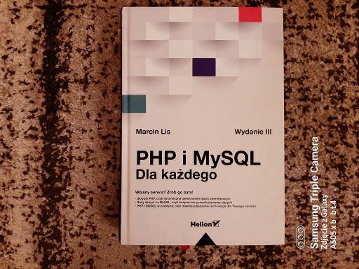 Zdjęcie oferty: Php i MySQL dla każdego - Marcin Lis